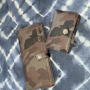 Steve madden wallet and sm key chain holder..new